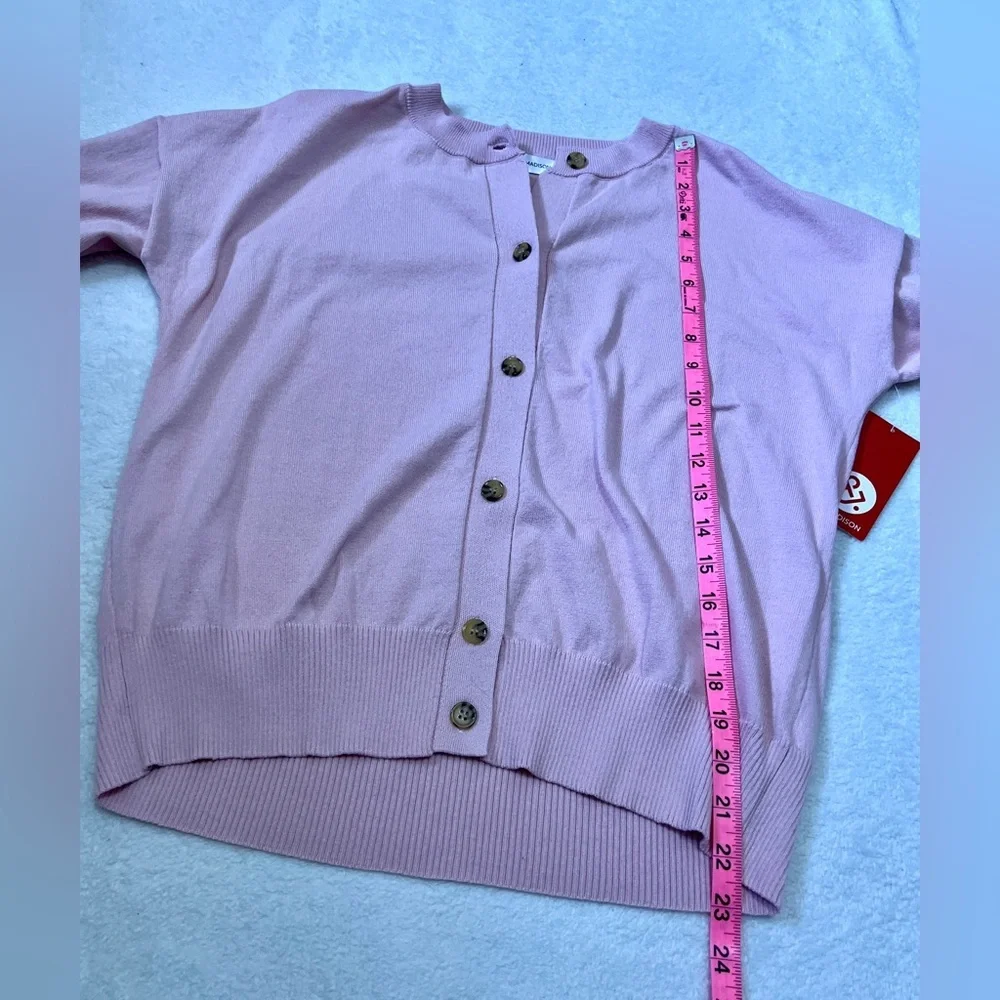 Daily Thread NWT 'Make Me Blush' Pastel Cardigan Sweater - XS